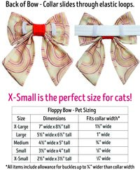 Fall/Spooky Season ∙ Floppy Bow for Collar